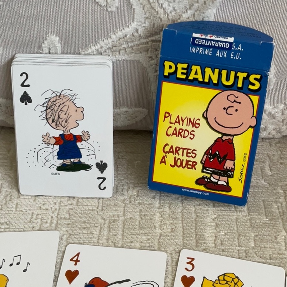 PEANUTS Playing Cards NIB